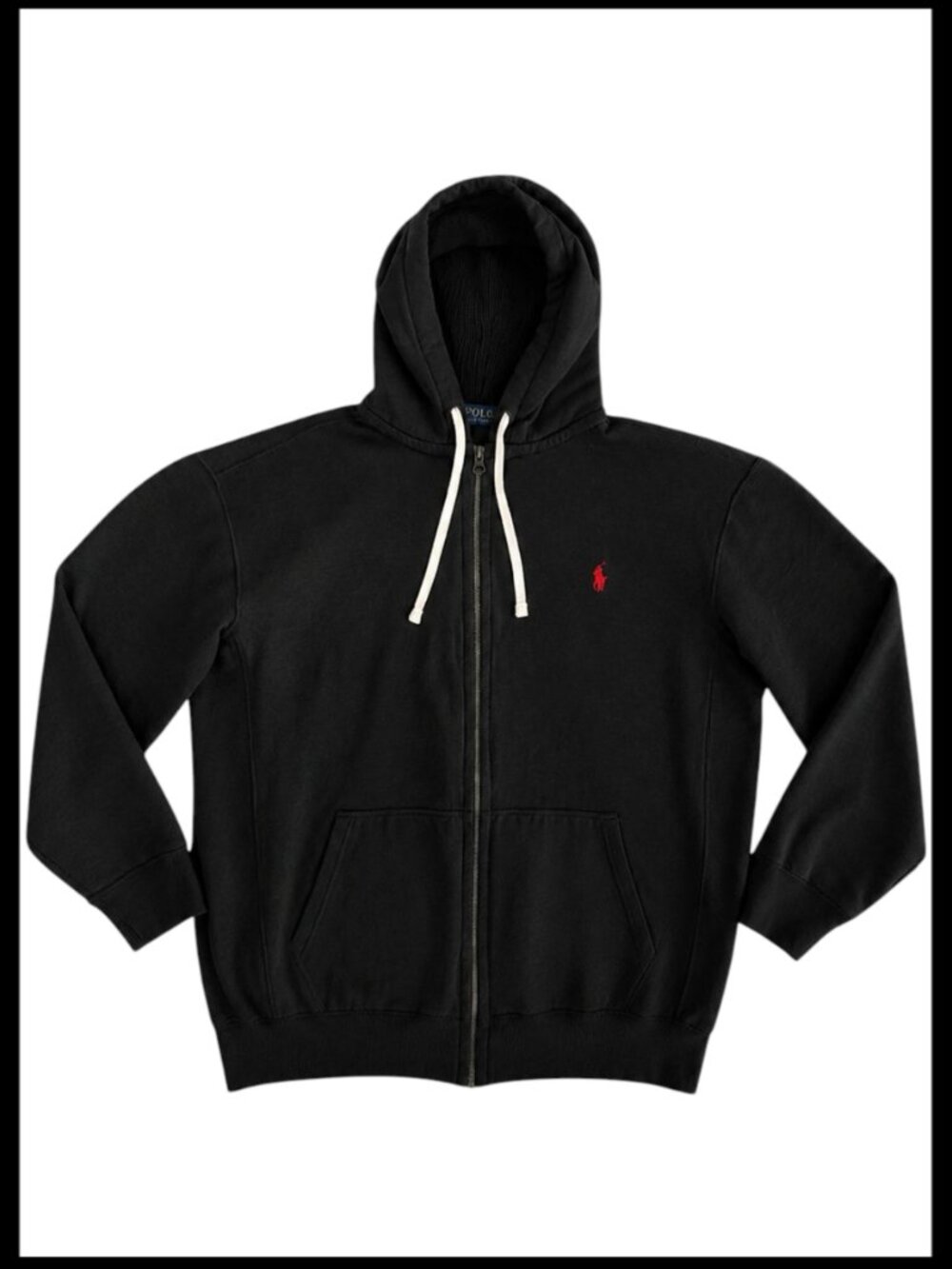 Polo Ralph Lauren Men's Fleece Tracksuit Set Black Full Zip Big & Tall XLT LT - Picture 3 of 13
